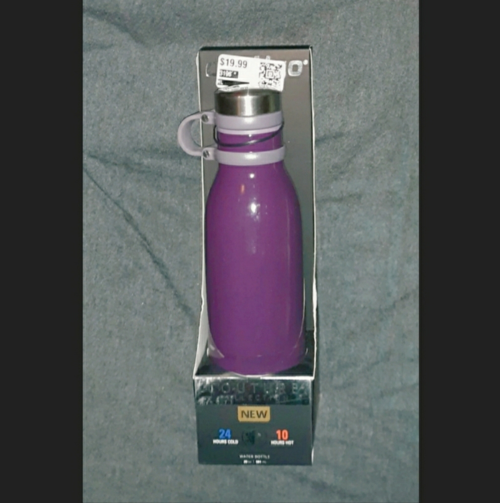 NWT Contigo Couture purple water bottle